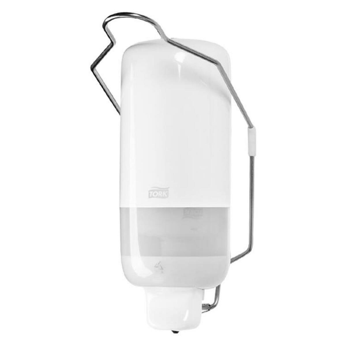 Tork distributeur coude modèle blanc