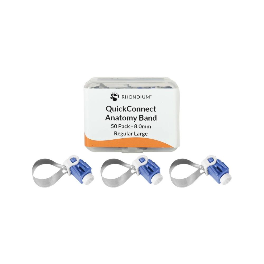 Rhondium QuickConnect Regular large 8,0 mm violet 50 pcs