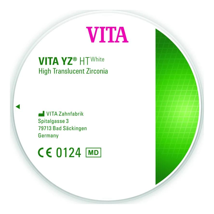 Vita YZ HT White, 98,4 mm, H 16 mm, 1 Pc.