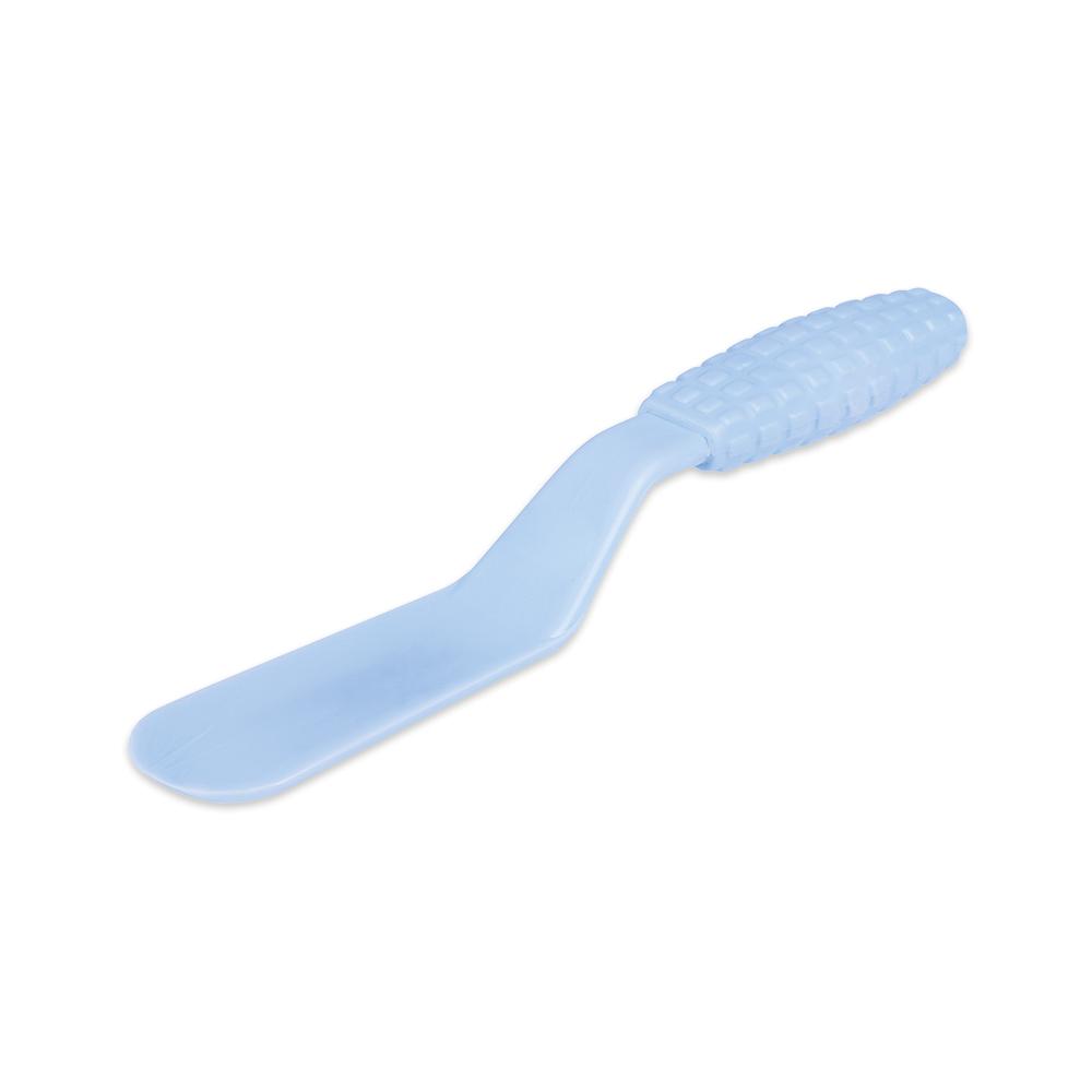 SPATULE A ALGINATE COUDEE - BLEUE