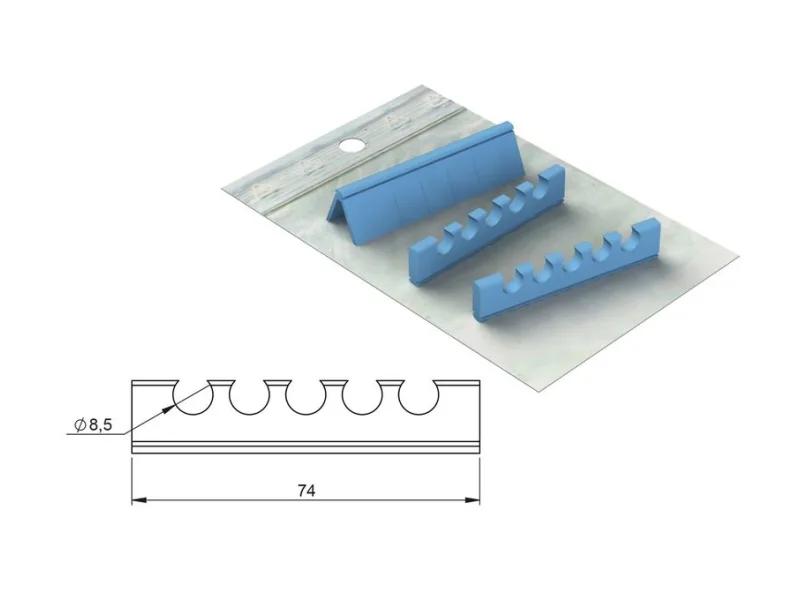Réassorts silicones pour Ergo Clip 5 / Ergo cassette 5 - 5 instruments
