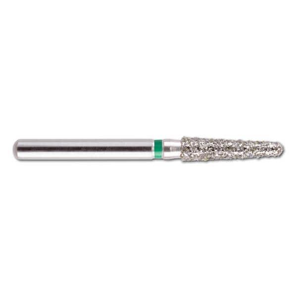 Fraises diamantées NeoDiamond FG - 198 conique ronde - ISO 018, gros (vert), 10 pcs