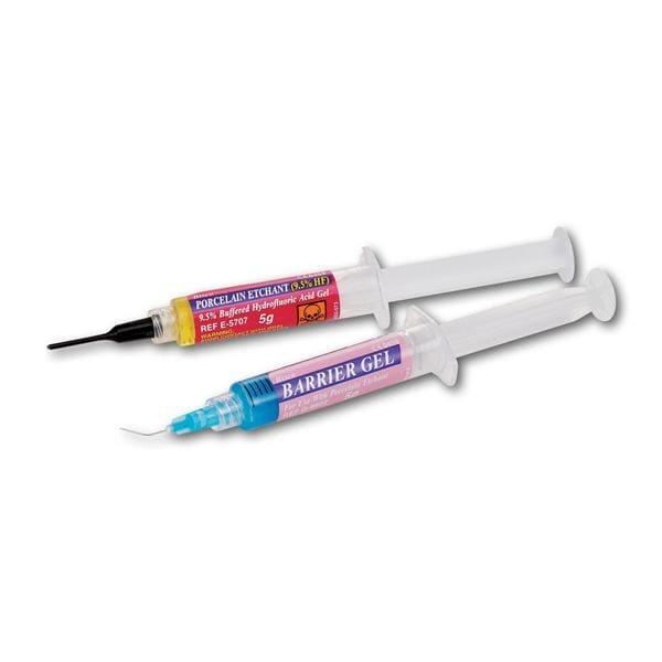 Porcelain Etchant & Barrier Gel set - E-5702EP