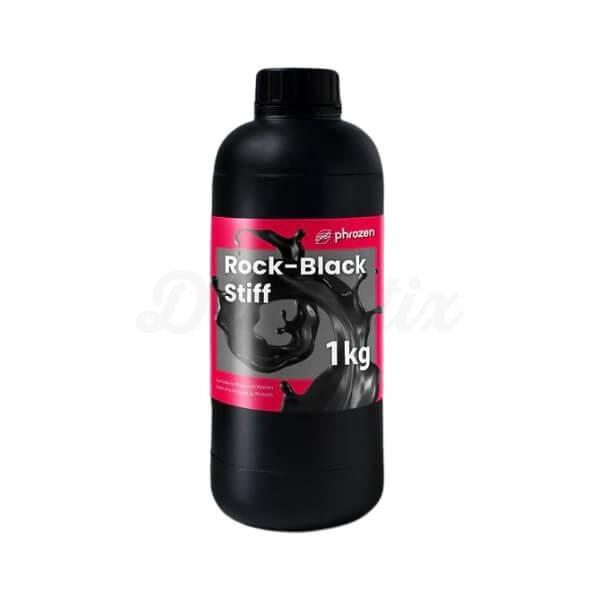 Rock-Black Stiff : Résine d'impression 3D rigide (1 kg)