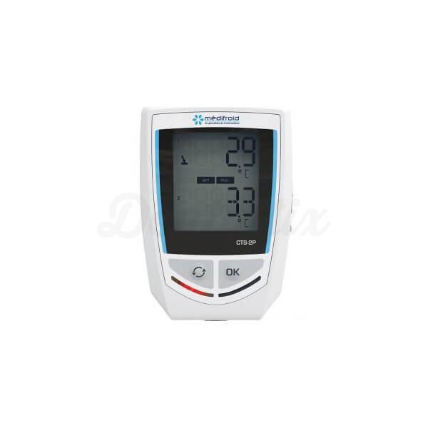 CTS2P-temperatuurlogger met meting op 2 punten