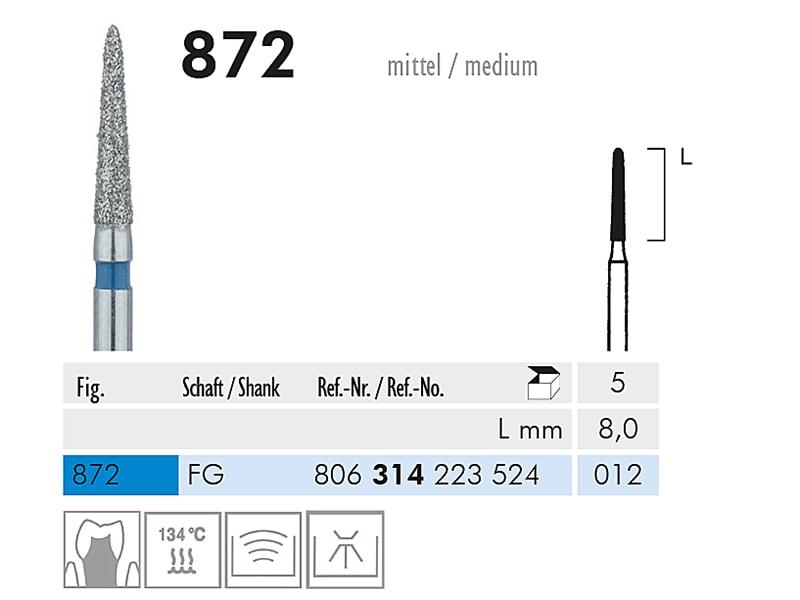 872 FG 012 instrument diamanté