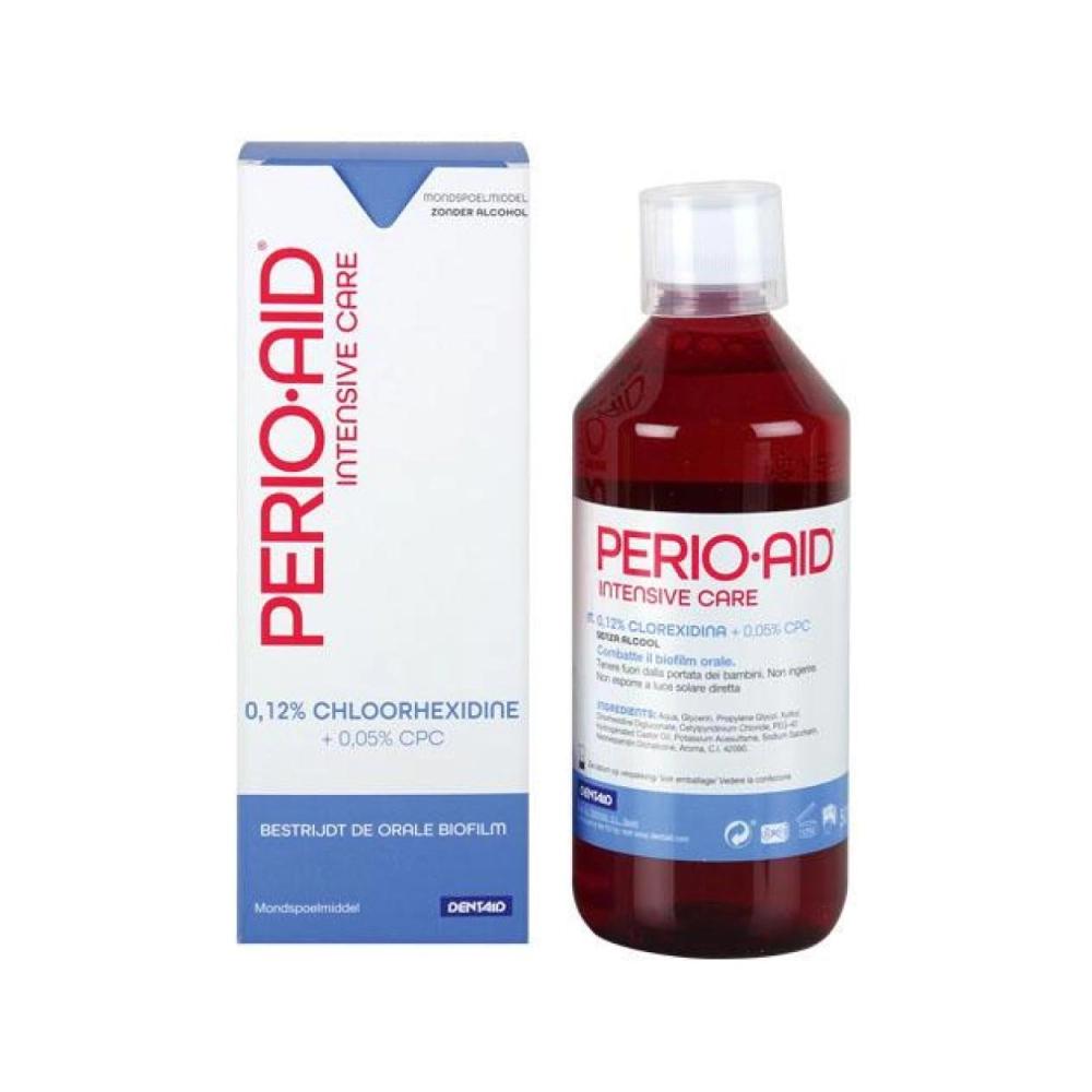 Perio-Aid Intensive Care rinçage buccal 0,12% 500 ml