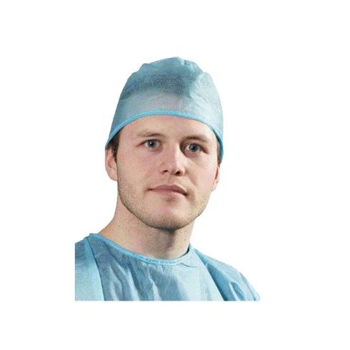 Calot Chirurgical PP 30g Bleu a Lanieres (100)