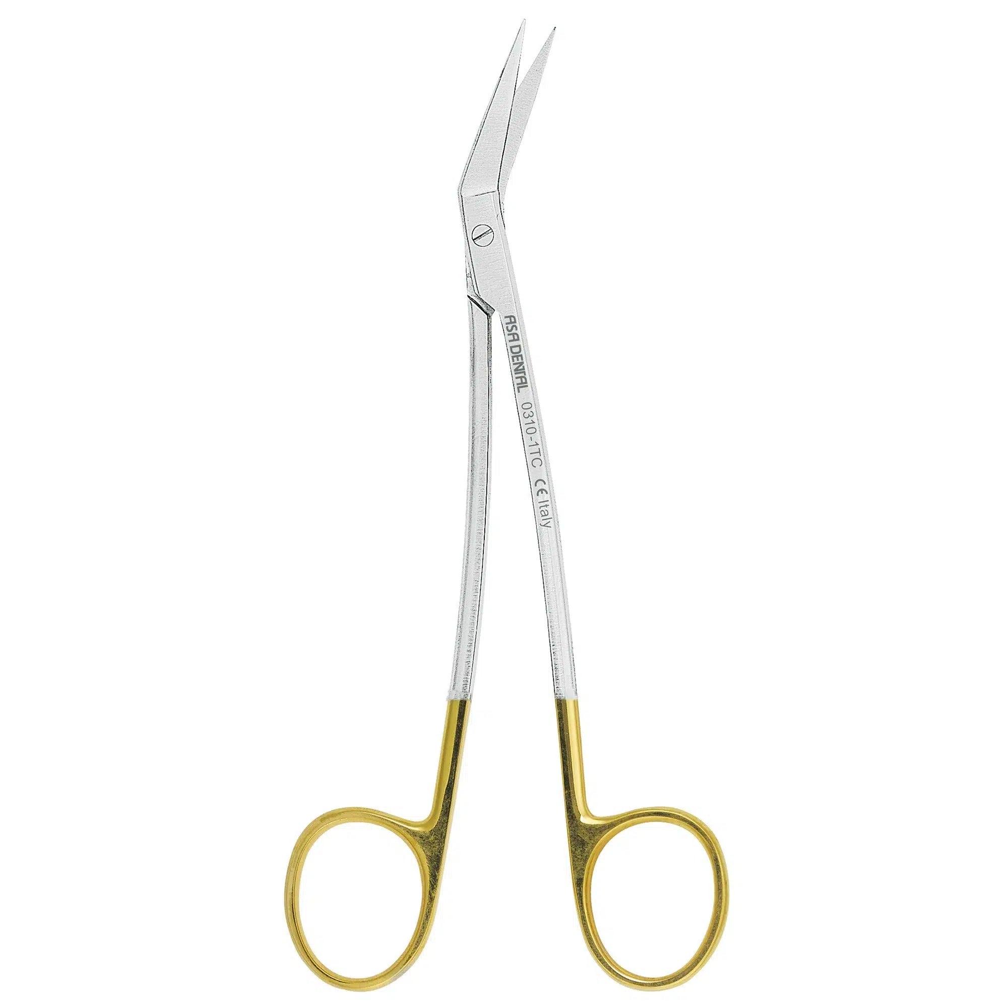 Asa Dental Tandvleesschaar / Gum scissors #1 Locklin TC (16,5 cm)