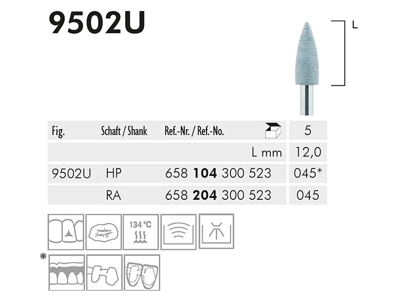 9502 U pointe à polir