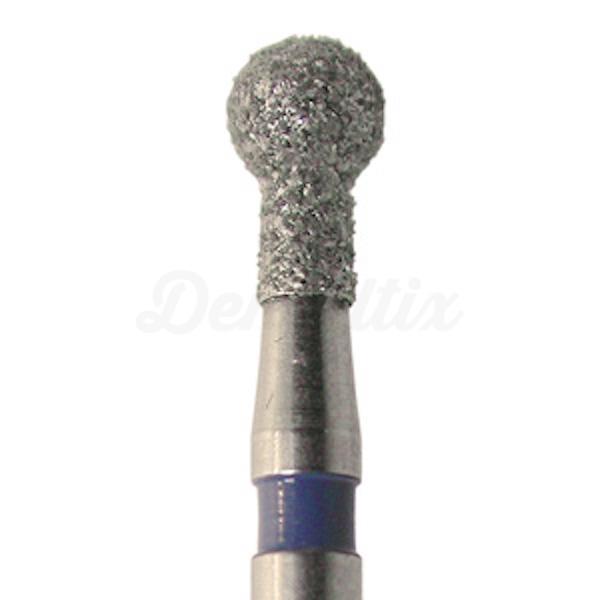 802.FG - Fraise en diamant en forme de boule pour turbine (5 pièces)
