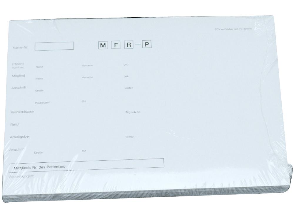 Étiquette d'adresse blanche 560 100p.