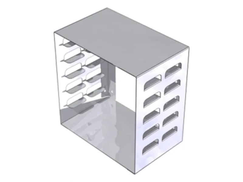 Display inox (Format 30 x 19 x 27 cm)
