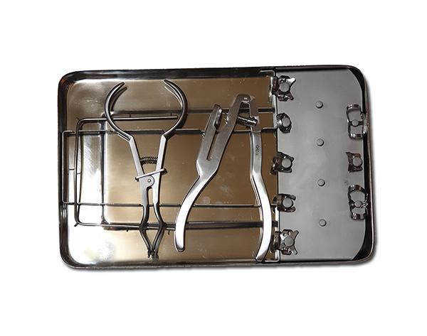 Kit d'isolation (crampons, arc, poinçon)
