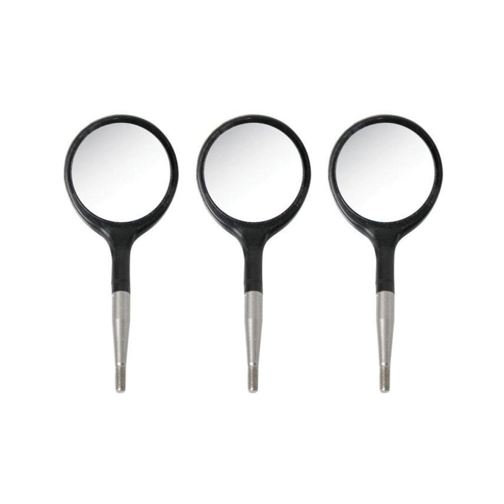 Zirc miroirs plastique no. 5 noir 12 pcs