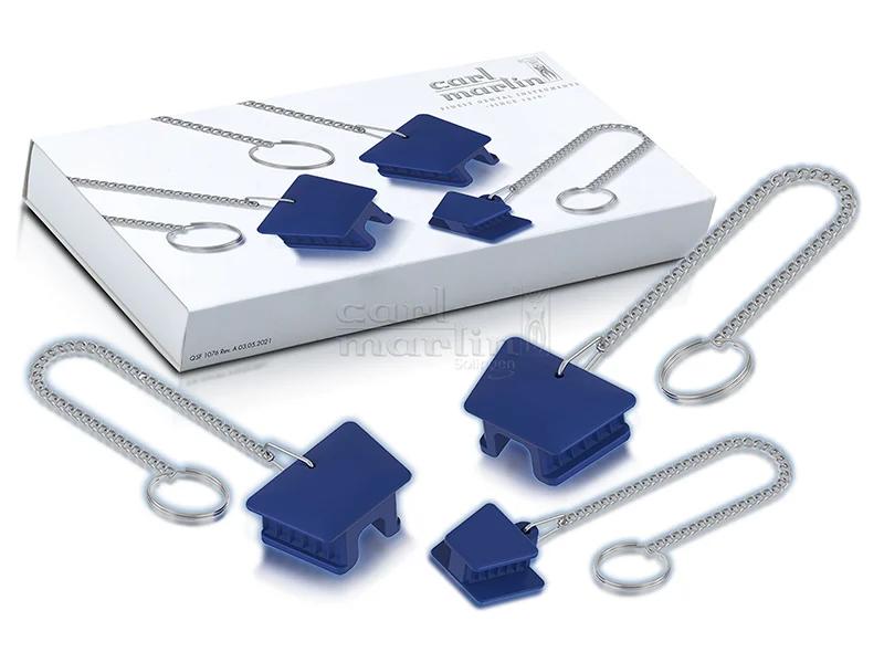 Coins Buccaux Silicones Bleu