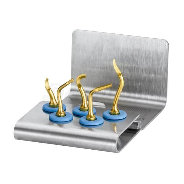 Set inserts voor extractie van de derde molaar