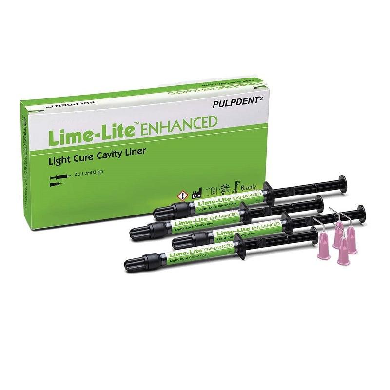 Pulpdent Lime-Lite™ Enhanced liner photopolymérisable (4 x 1,2 ml)