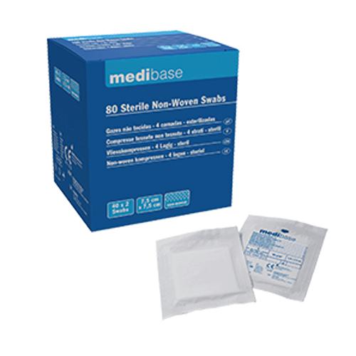 COMPRESSES NON-TISSEES STERILES - (7,5X7,5CM) (40X2)