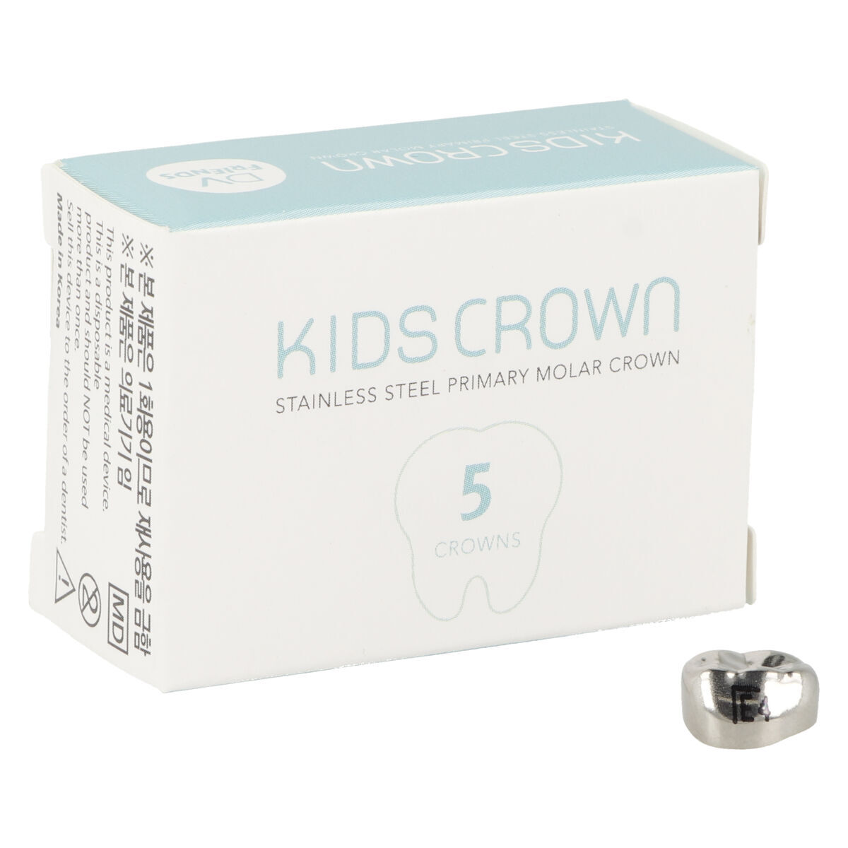 KidsCrown Couronnes provisoires pour dents de lait deuxième molaire LL - 6