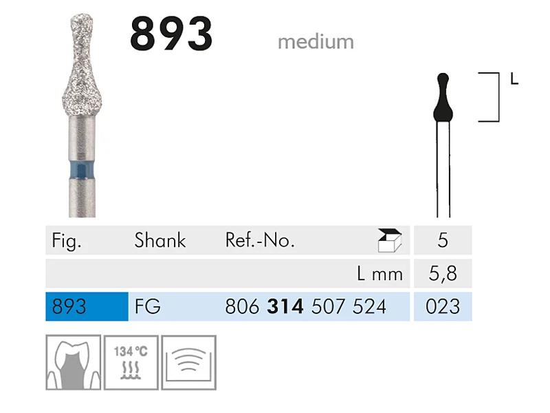893 FG 023 instrument diamanté
