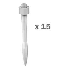Tenons Twin Luscent Anchors X-Small Blanc