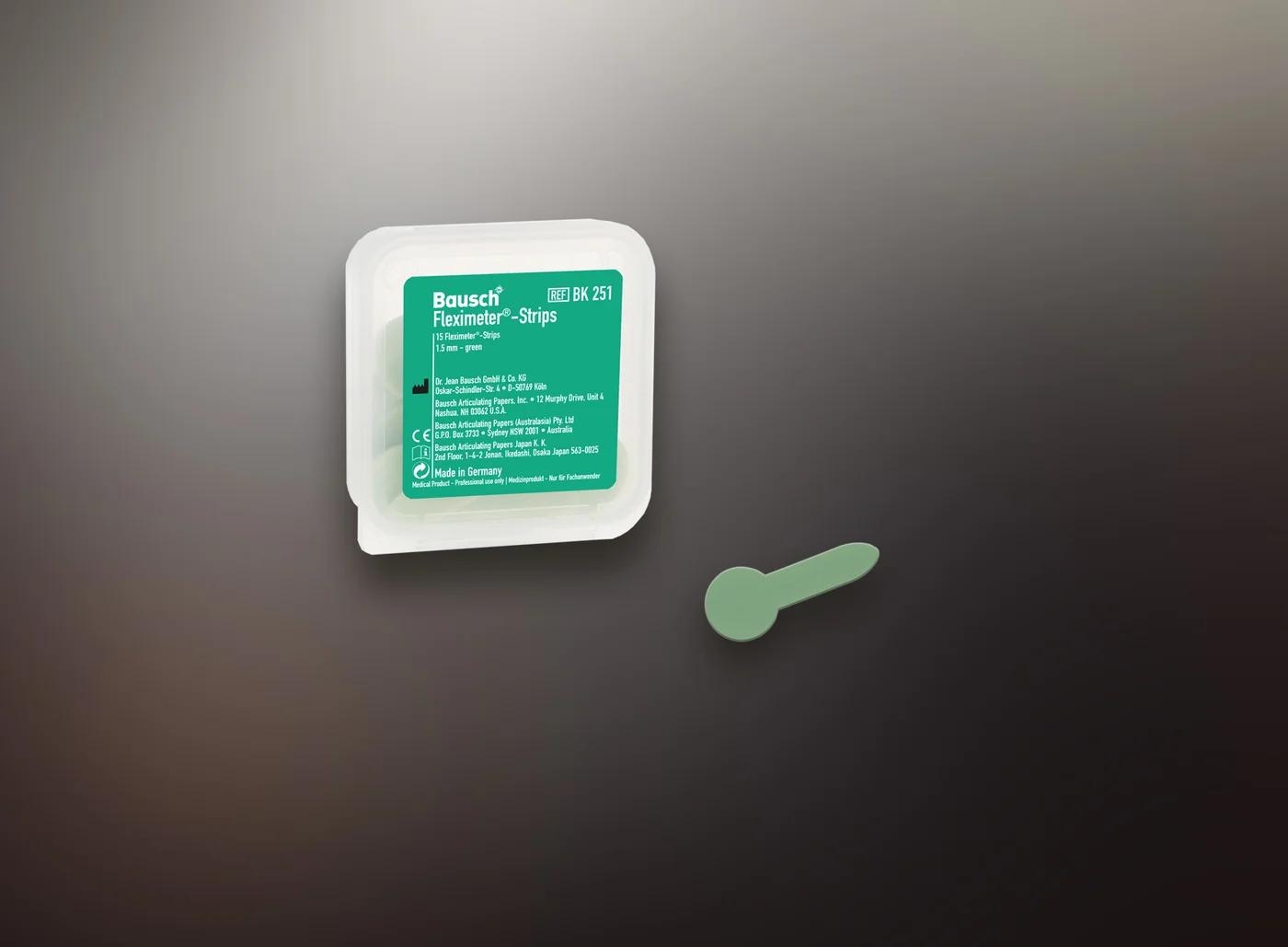 BK251 VERT Fleximeter-Strips 1.5Mm 15 Pc