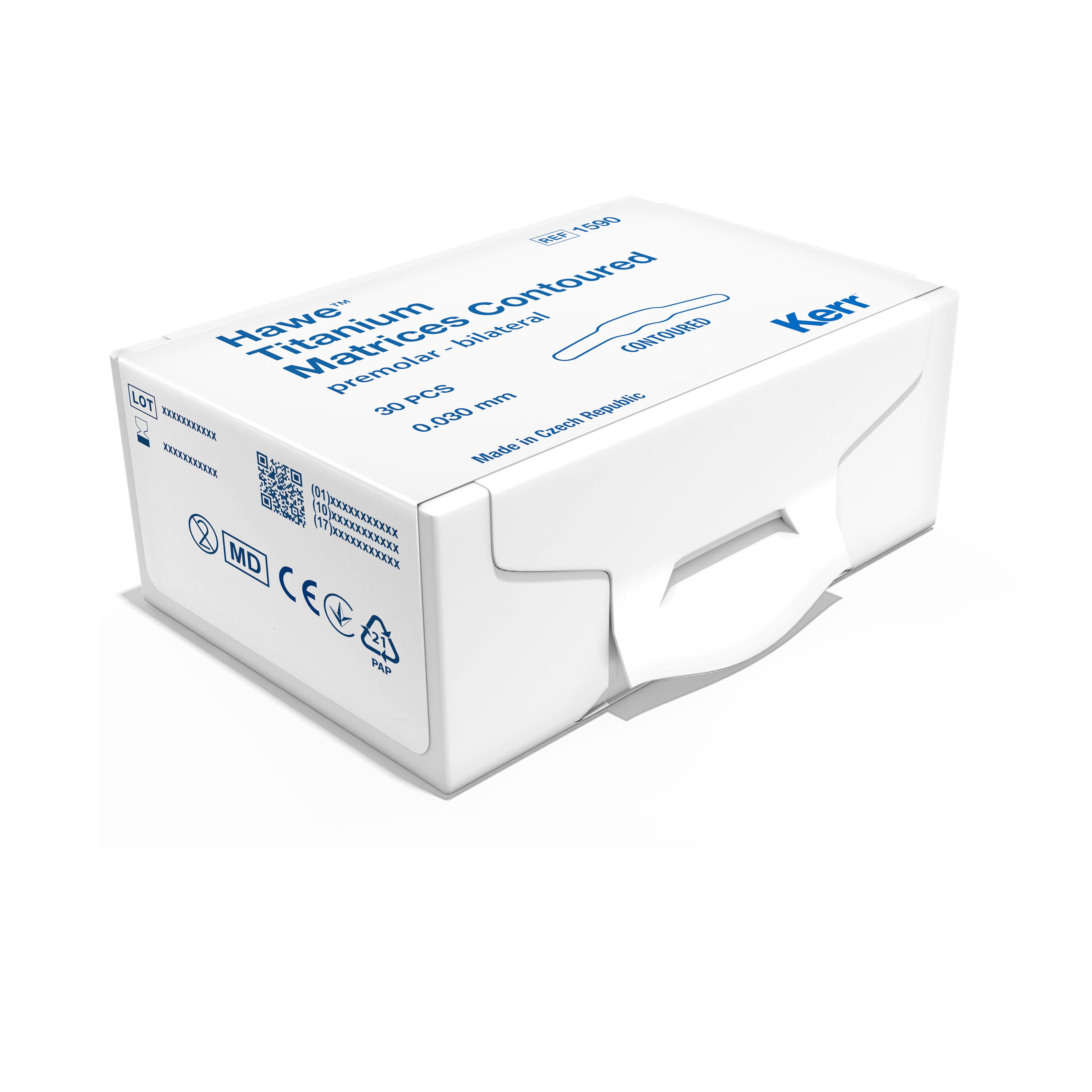 Kerr Matrices en titanes bombées 0,030mm