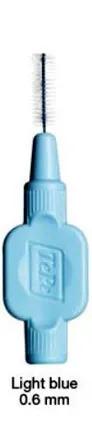 TePe® Brossettes interdentaires Extra Soft Ø 0,6mm (bleu clair) - 6pces