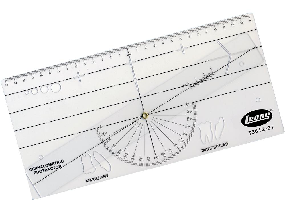 Cephalometric protractor