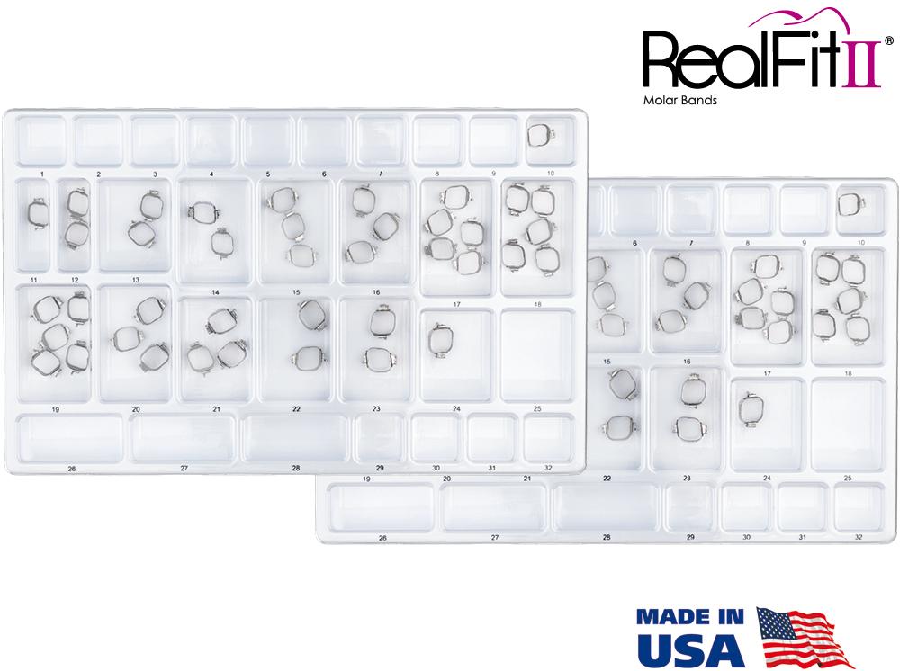 RealFit™ I - Intro Kit - Maxillary - Double combination (tooth 17, 16, 26 ,27) MBT* .022"