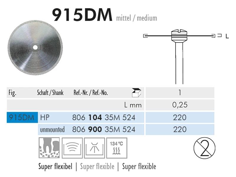 915 DM DISQUE DIAMANTÉ