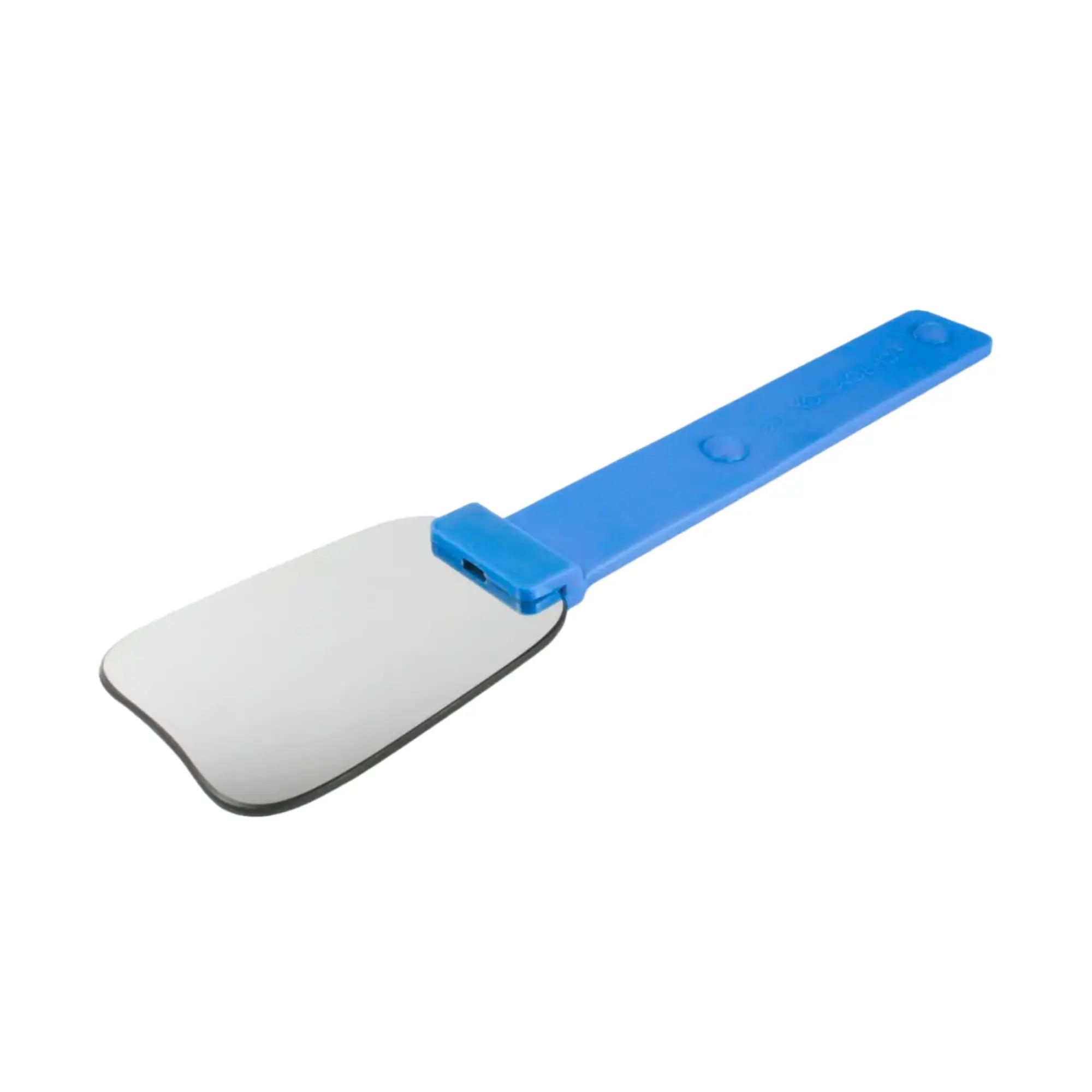 Silicone handvat for Nichrominox spiegels- blauw