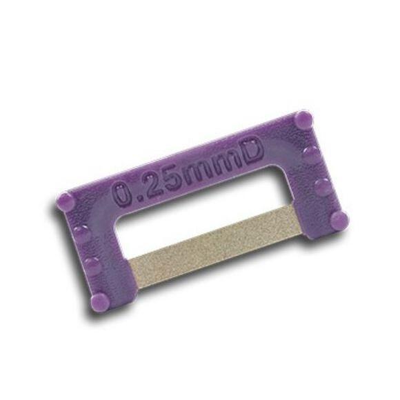 ContacEZ IPR Plus Widener Strip System double face gros 0,25 mm violet (8 pcs)