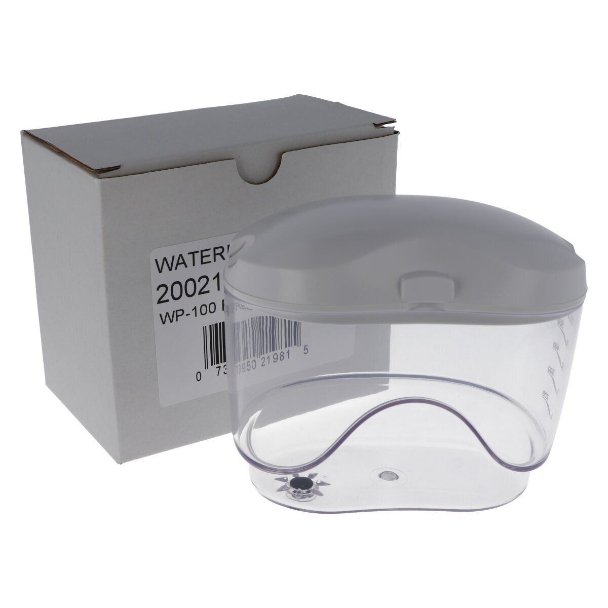 Waterpik® WP-100 Réservoir et couvercle (transparent)