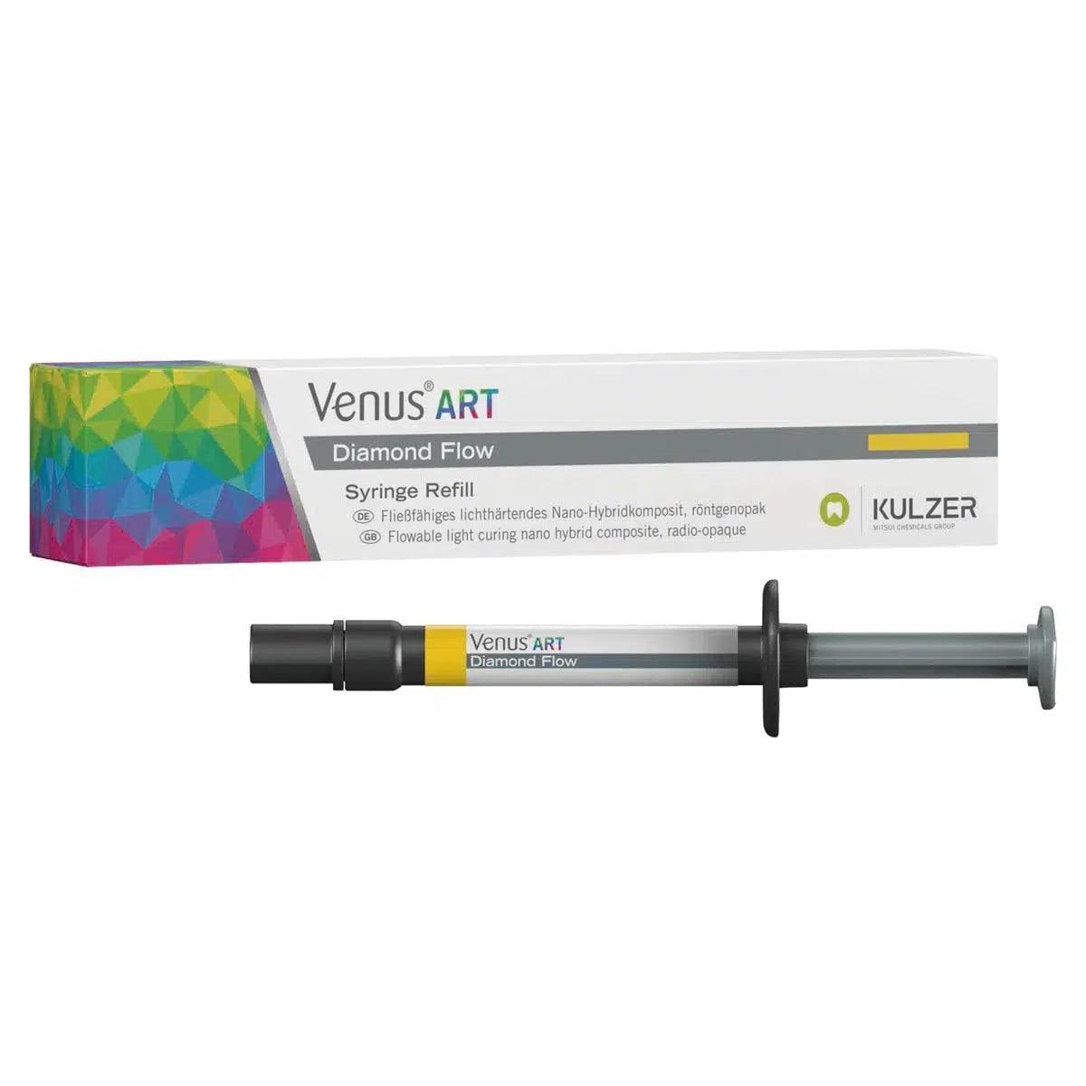 Composite fluide Kulzer Venus Diamond Flow, seringue (1,8 g) (A1/A2/A3)