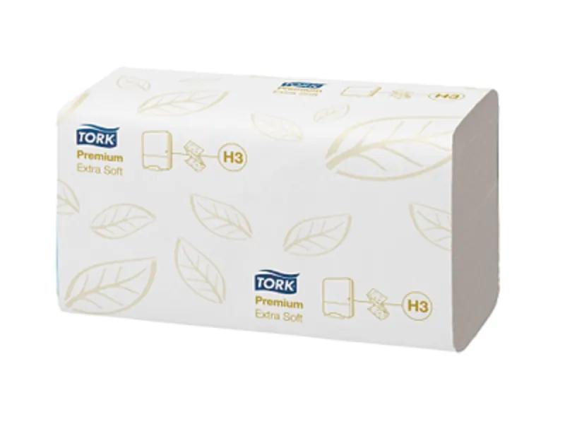 Tork Essuie-mains pliés en V Extra-Doux Premium H3