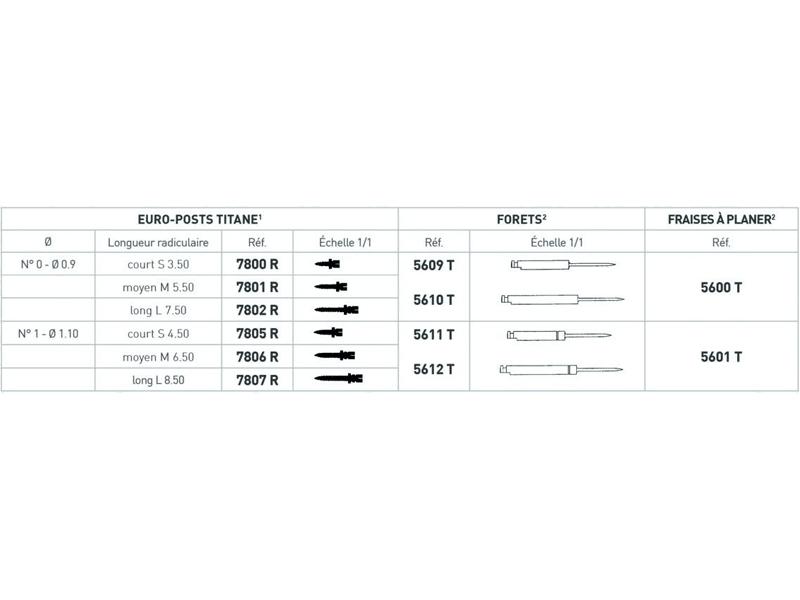 Euro-Post root facer (diam. 0,90)