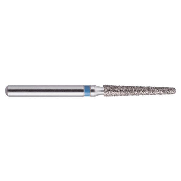 Fraises diamantées NeoDiamond FG - 199 conique ronde - ISO 018, moyen (bleu), 10 pcs