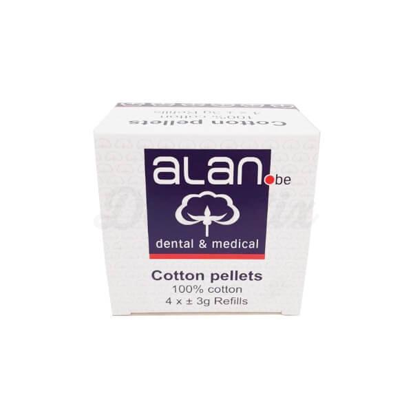 Pellets de coton jetables