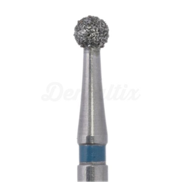 801G.FG - Fraise en diamant en forme de boule pour turbine (5 pièces)
