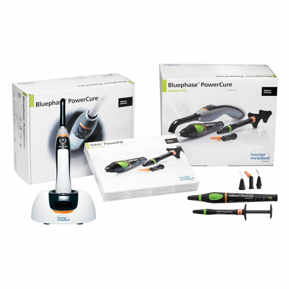 Bluephase® PowerCure LED Curing Light System Kit - Mixte