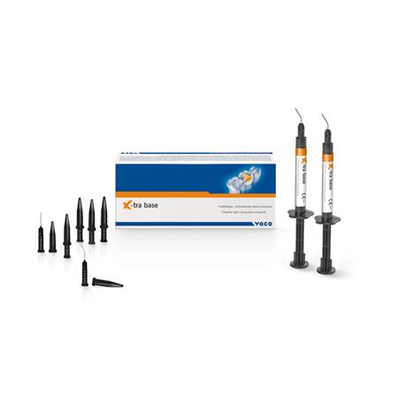 Composite fluide de base VOCO x-tra base, seringue 2 x 2 g (universel)