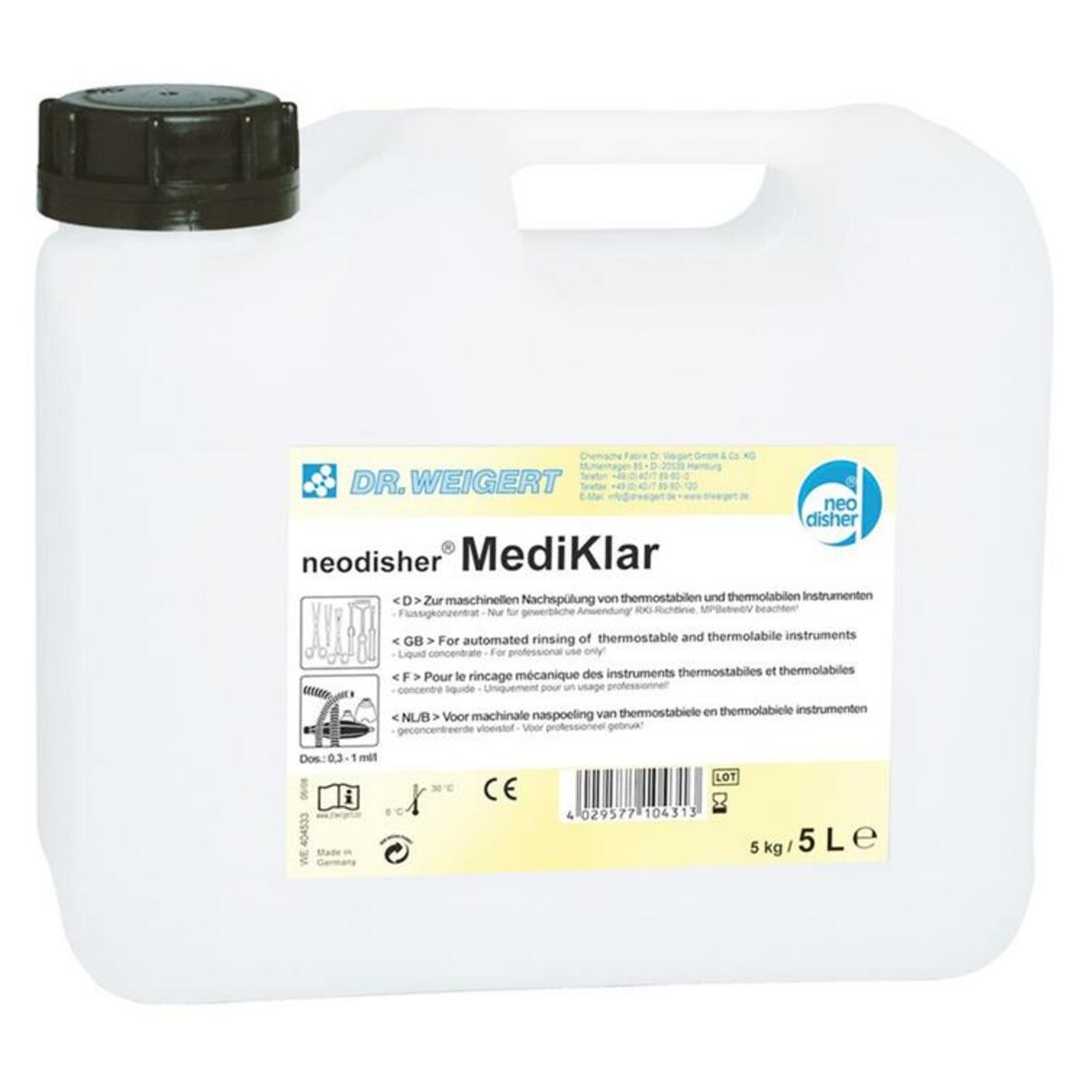 neodisher® Mediklar nettoyage des instruments liquide