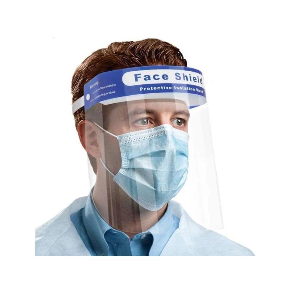 Ecrans transparents Anti-Fog pour le visage 10 pcs