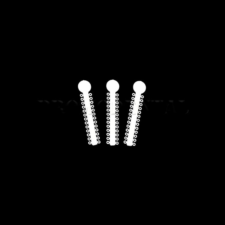 Ligatures élastomériques – blanches