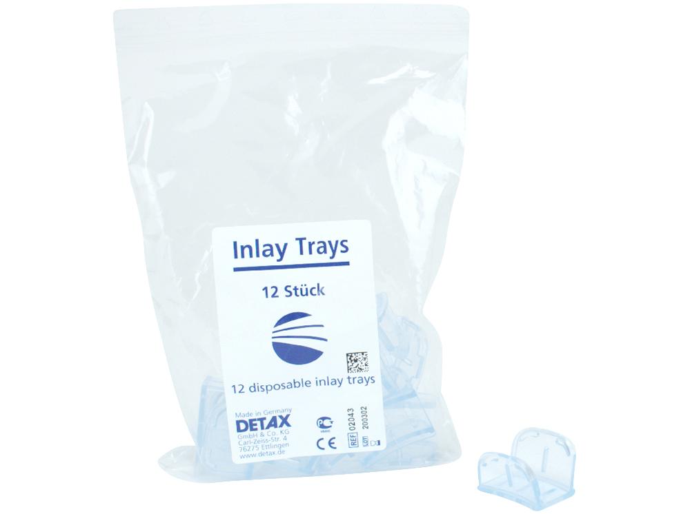 Detax Inlay trays perforé pour denté pivotant
