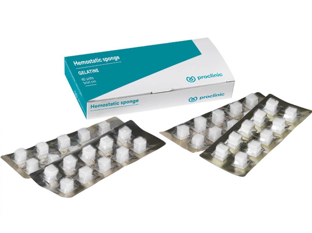 Proclinische hemostatische sponzen 40st