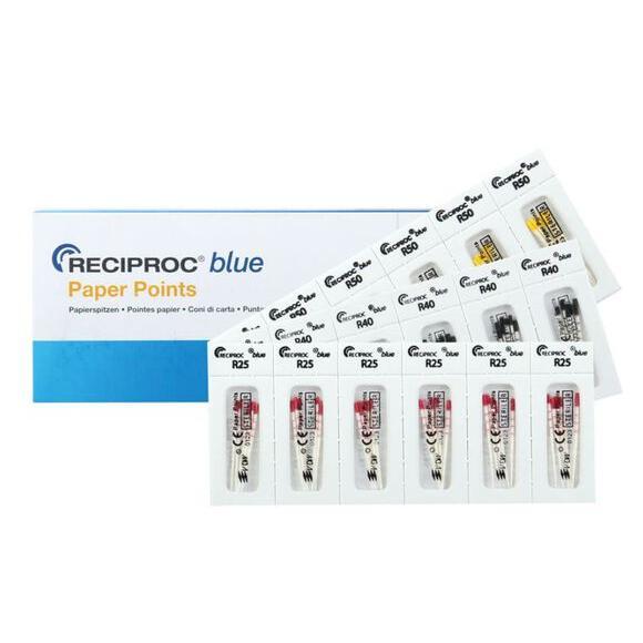 VDW Reciproc Blue pointes de gutta-percha 29 mm (180 pcs)