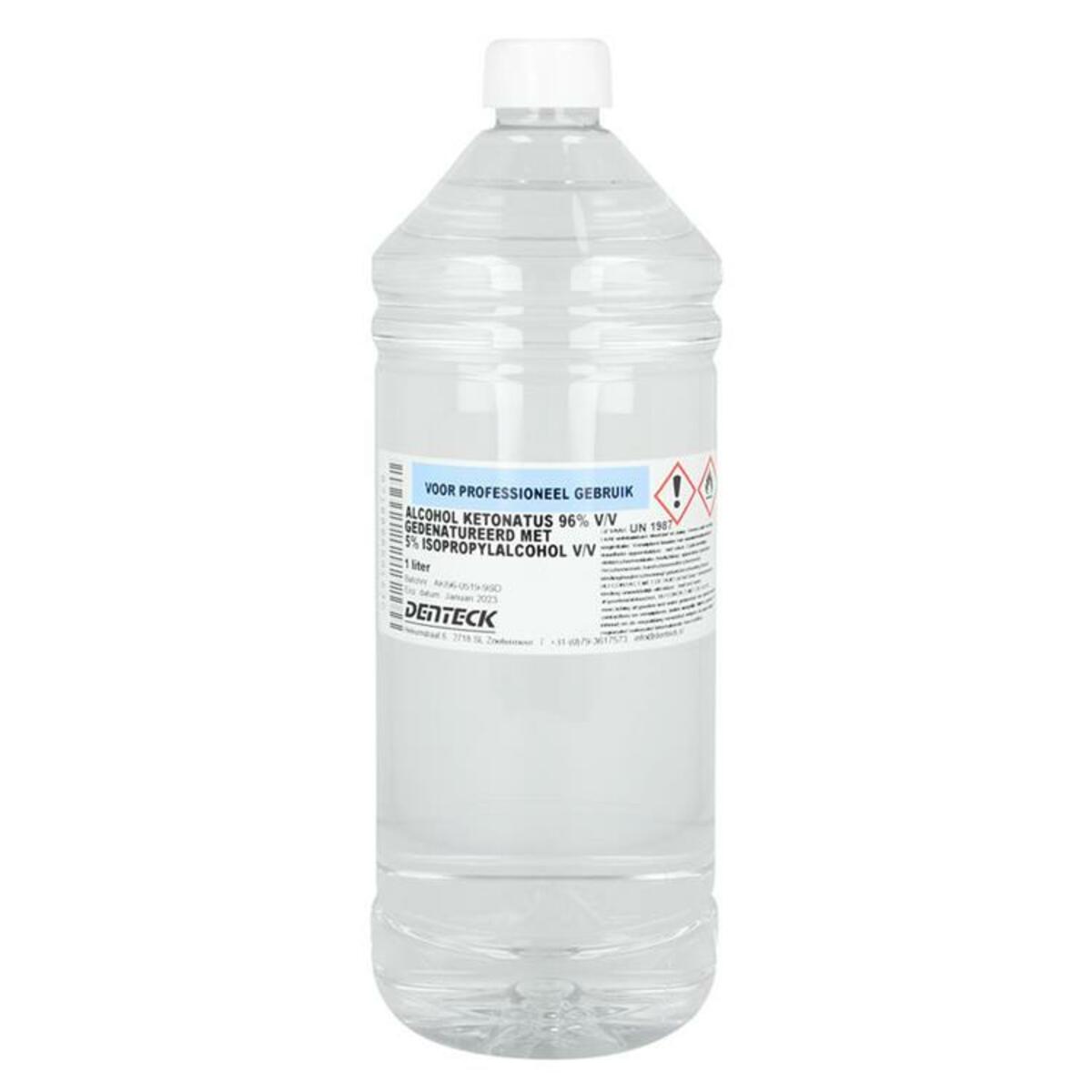 Denteck Alcool cétonique 96% - 1l